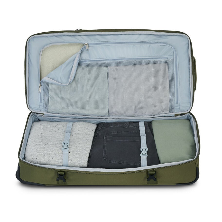 High Sierra Pathsetter 32" Wheeled Duffle in the color Moss. image number 2